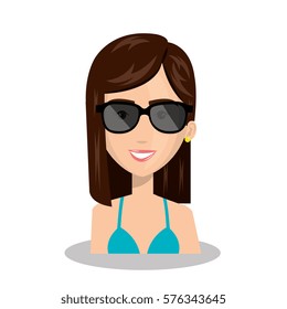young woman lifestyle avatar