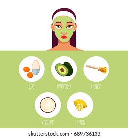 Download Avocado Face Mask Images Stock Photos Vectors Shutterstock PSD Mockup Templates