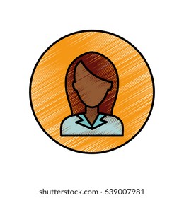 Young woman profile