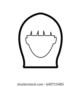 Young woman profile