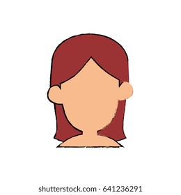 Young woman profile