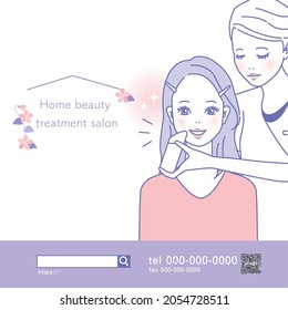 A young woman undergoing a skin diagnosis from an esthetician