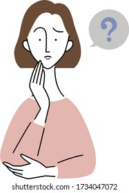 a young woman who wonders