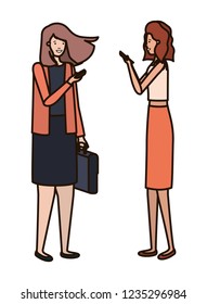 young women avatar character