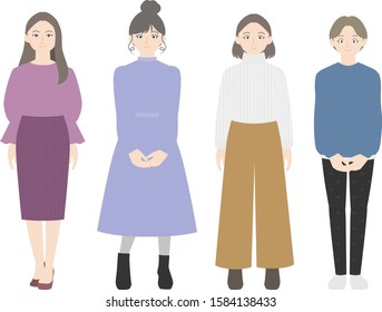 30代 モデル 女性 日本人 のイラスト素材 画像 ベクター画像 Shutterstock