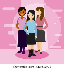 Young womens friends