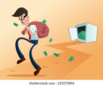 young worker stealing from his own company
