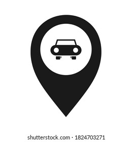 your car location logo or icon