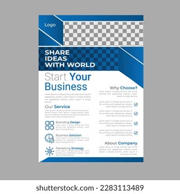 Your company good ideas marketing  flyer design best design start your business growth agency flyers