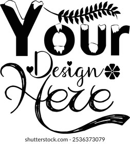 your design here t-shirt new.