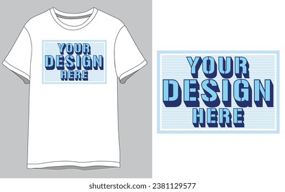 Your Design here Vector T shirt design