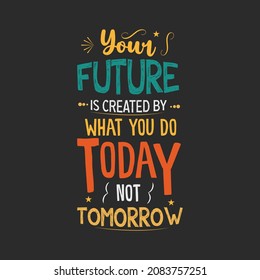 sore today strong tomorrow typographical poster. colorful brushvector  fitness background for design t-shirt, posters. Motivational and  inspirational gym quote Stock Vector