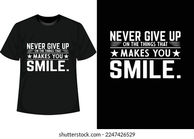 YOUR HAPPINESS SHOULD NOT DEPEND ON SOMEONE ELSE Motivational T shirt Design