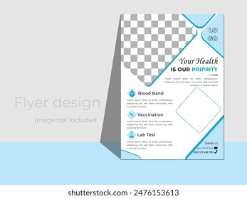 Your health is our priority  flyer design