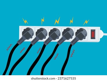 Your household electrical circuit has a certain capacity or limit for the amount of electrical current that can safely flow through it. Too much current flowing through these wires causes an overloade