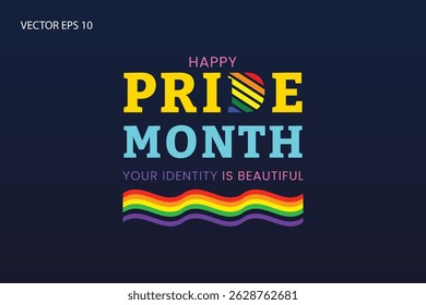 Sua Identidade É Um Cartaz De Orgulho Lindo