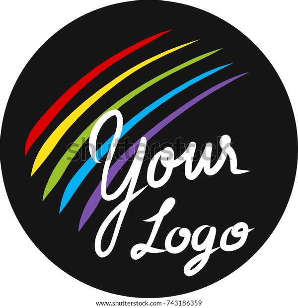 Your Logo Stock Vector (Royalty Free) 743186359