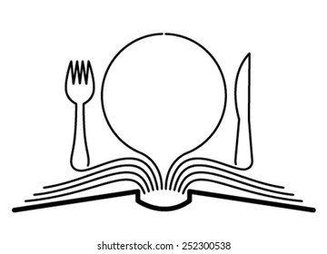 Your menu and recipes on the plate
