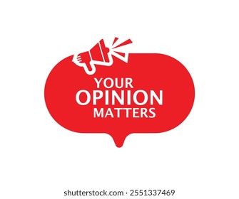 your opinion matters on paper