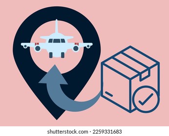 Your parcel is on the way, worldwide shipping