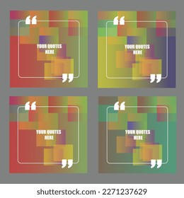 Your Quotes Here note teamplate