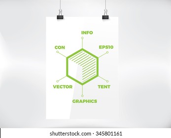 Your Scalable And Adjustable Vector Template Layout Background for Your  Callouts Design on an A4 Paper