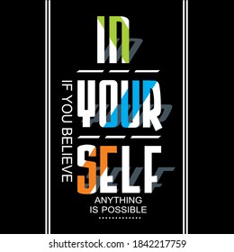 tipografía gráfica de slogan tee para camiseta de impresión, ilustración, vector de stock, arte, estilo