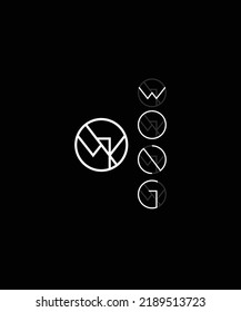 Ihr einfaches Namenslogo von WONG