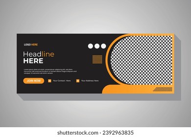 For your social media profile Creative approach to marketing social media banner template social media post.