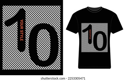 your style t-shirt design art