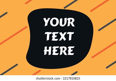 your text here, advertising background