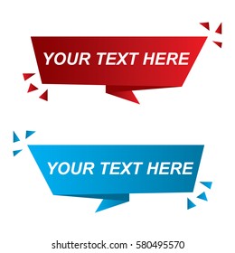 Your text here banner