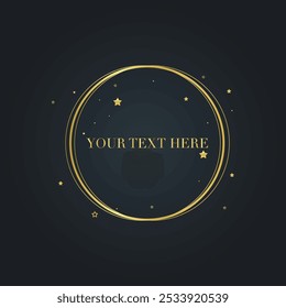 Your Text Here Template Vector Design.