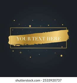 Your Text Here Template Vector Design.