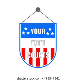 Your Vote Counts Banner Icon