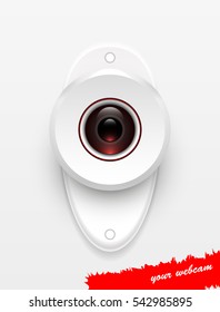 your webcam background / abstract background vector illustration eps10