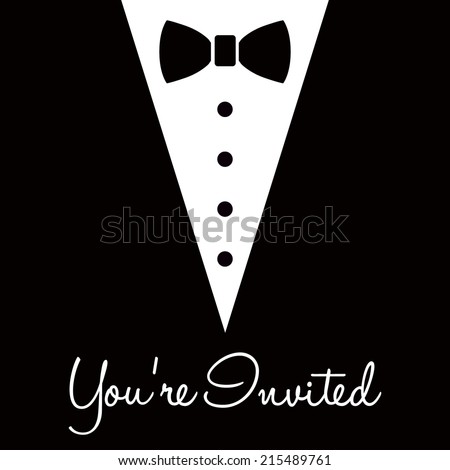 you're invited black tie