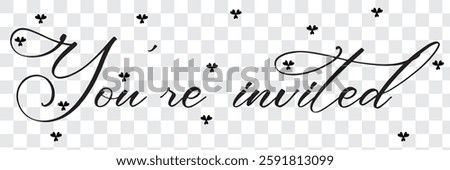 You