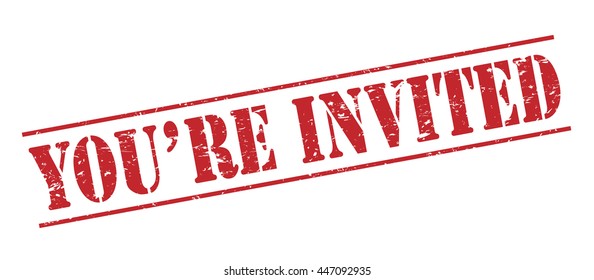 You're Invited Images, Stock Photos & Vectors | Shutterstock