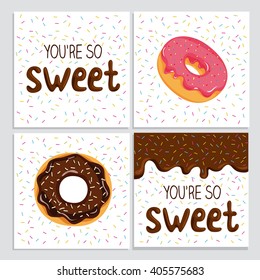 You're so sweet, lovely card with glaze