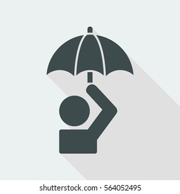 Yourself Protection- Vector Web Icon