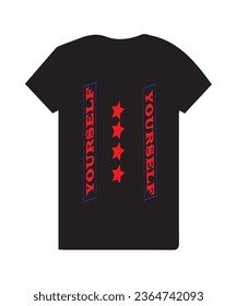 diseño de camiseta propia negro