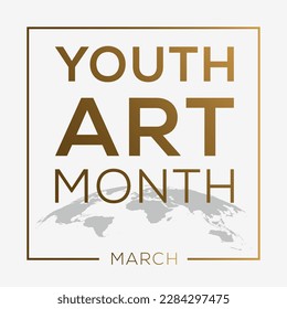 Youth Art Month, held on April.