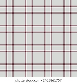 Youth background check seamless, anniversary plaid texture tartan. Effect textile vector pattern fabric in pastel and white color.