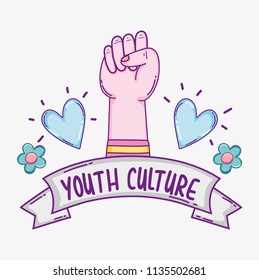 Youth culture cartoons