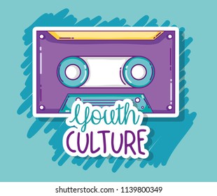 Youth culture cartoons