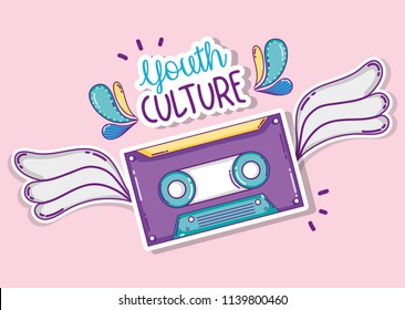 Youth culture cartoons