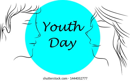 youth day is about celebration of men or women, boy or girl and kids to enjoying the day