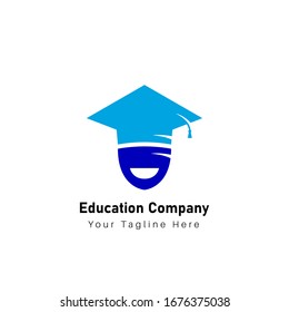 Youth Education Template Logo for Library, school, Company, Book, Classmate, Class, Group, discussion