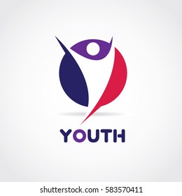Youth Logo Design Symbol Icon